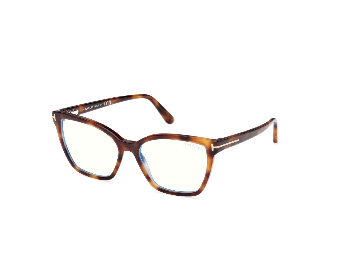 Blonde Havana Female Eyeglasses Tom Ford 889214602619