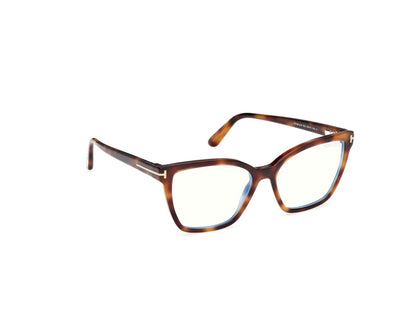 Blonde Havana Female Eyeglasses Tom Ford 889214602619