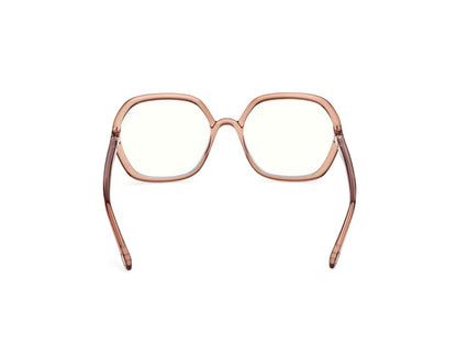 Shiny Light Brown Female Eyeglasses Tom Ford 889214685407