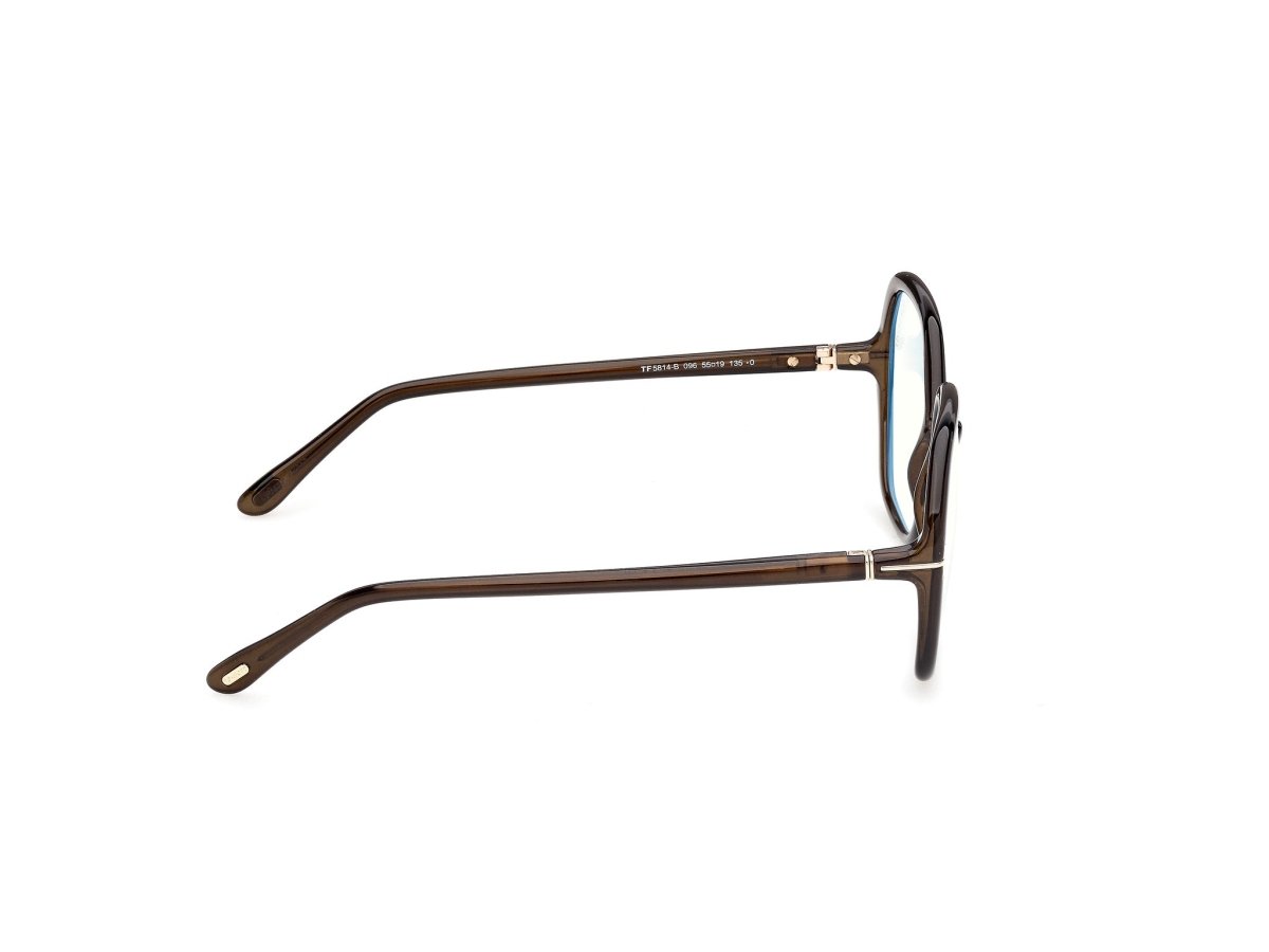 Shiny Dark Green Female Eyeglasses Tom Ford 889214685414