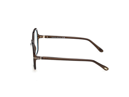 Shiny Dark Green Female Eyeglasses Tom Ford 889214685414