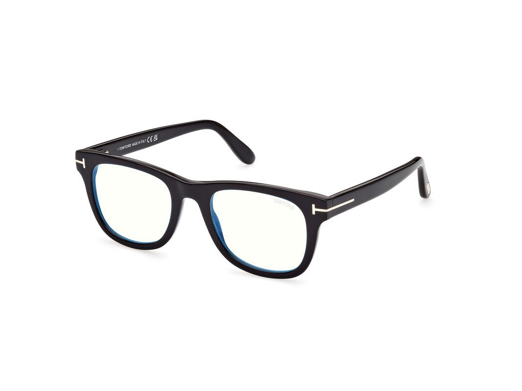 Shiny Black Male Glasses Tom Ford 889214337122