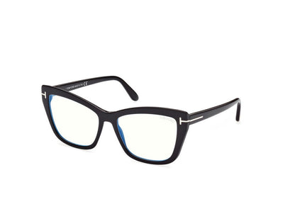 Shiny Black Female Glasses Tom Ford 889214337313