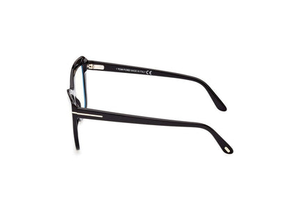Shiny Black Female Glasses Tom Ford 889214337313