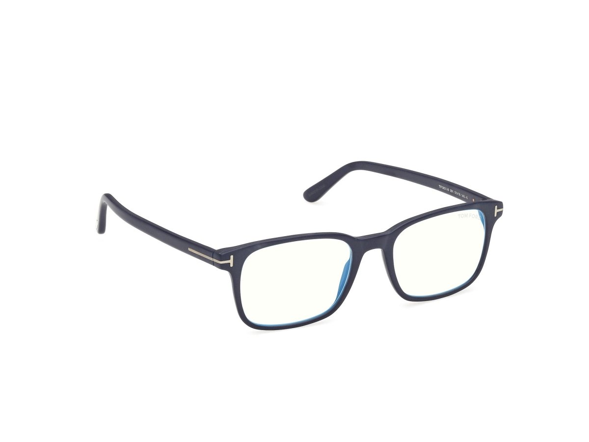 Shiny Black Male Glasses Tom Ford 889214357496 889214358431