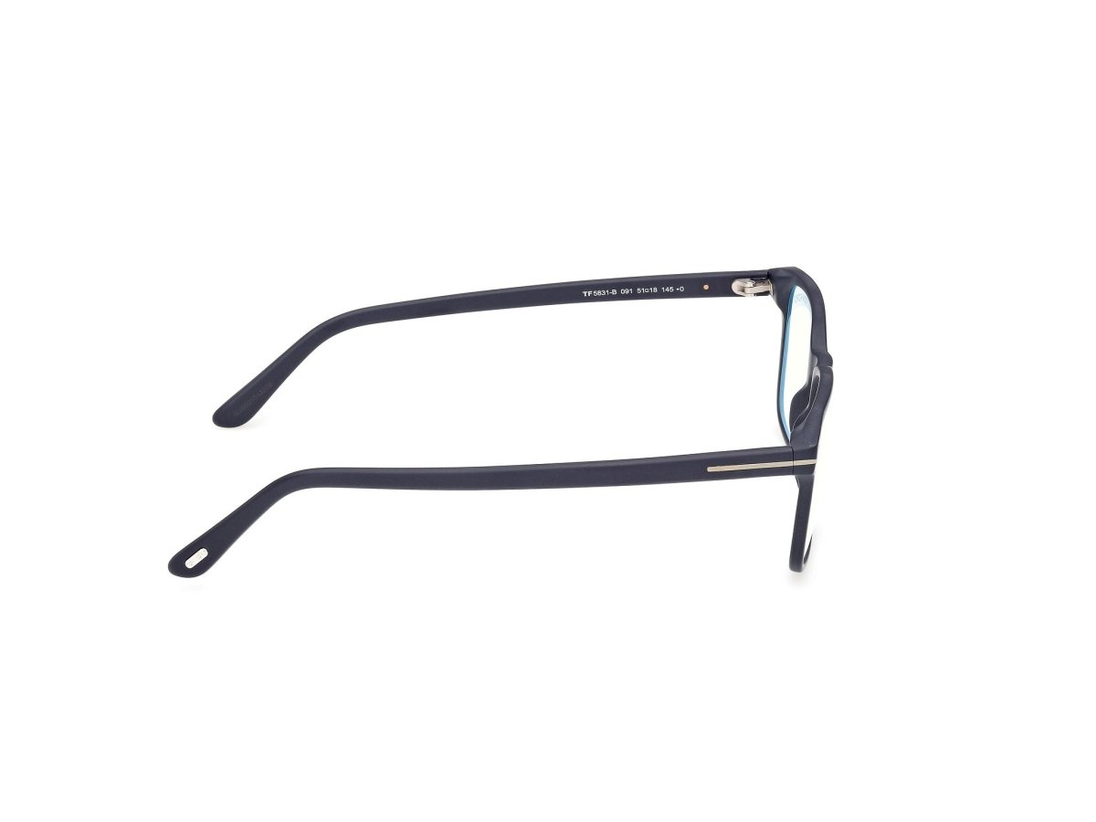 Shiny Black Male Glasses Tom Ford 889214357496 889214358431