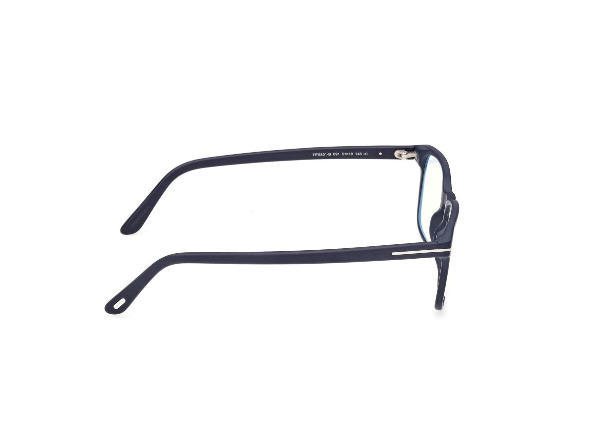 Matte Blue Male Eyeglasses Tom Ford 889214637642
