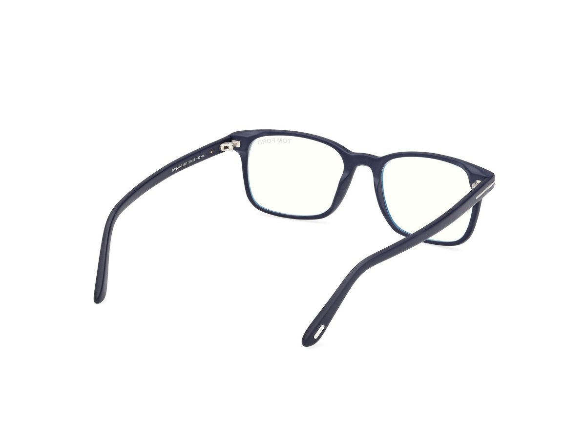 Matte Blue Male Eyeglasses Tom Ford 889214637642