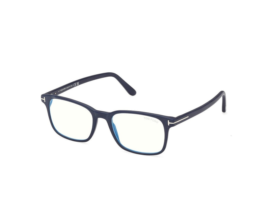 Matte Blue Male Eyeglasses Tom Ford 889214637642
