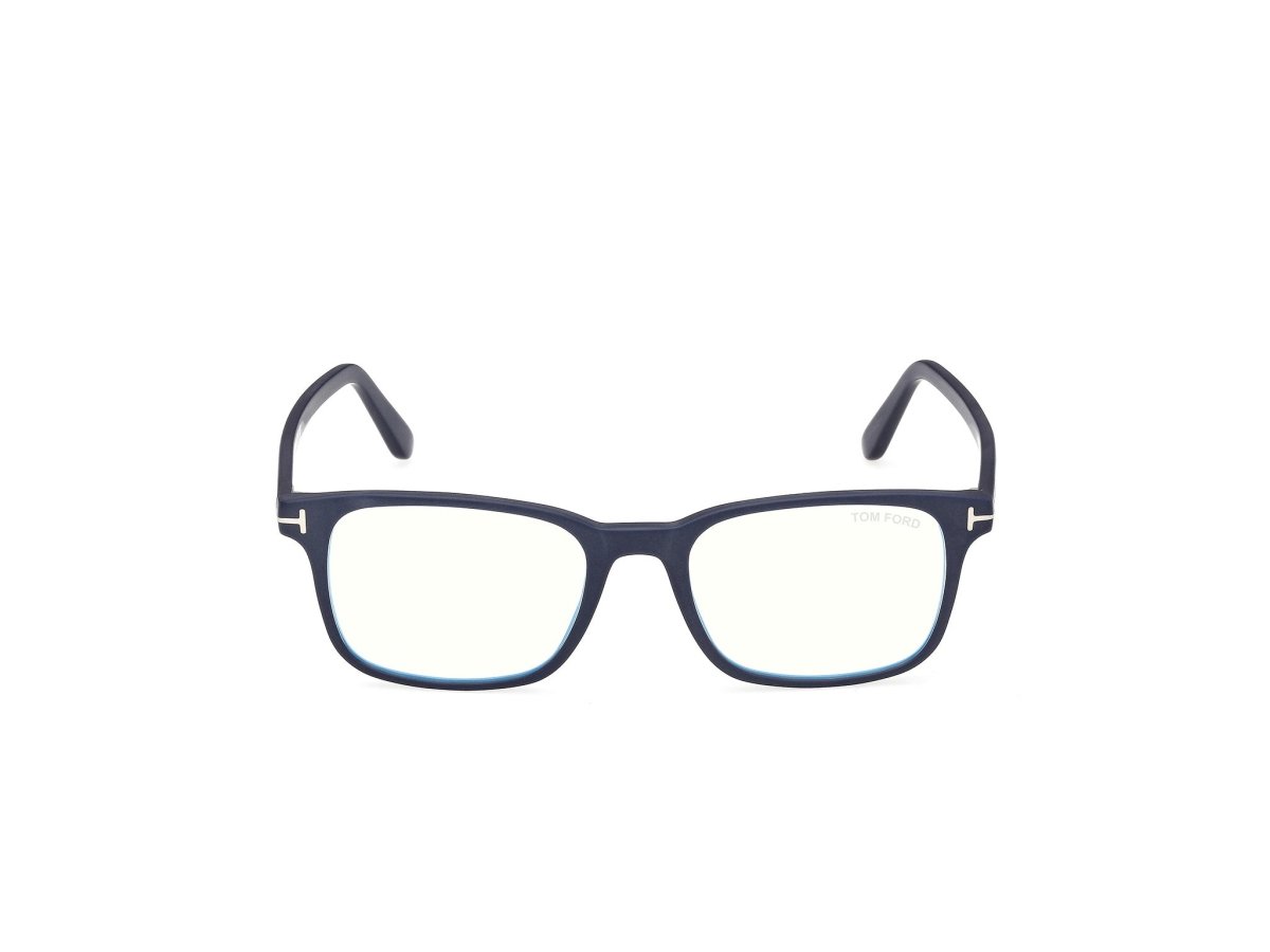Matte Blue Male Eyeglasses Tom Ford 889214637642