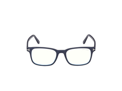 Matte Blue Male Eyeglasses Tom Ford 889214637642