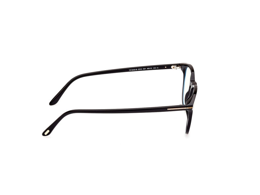 Shiny Black Male Glasses Tom Ford 889214358509 889214358547