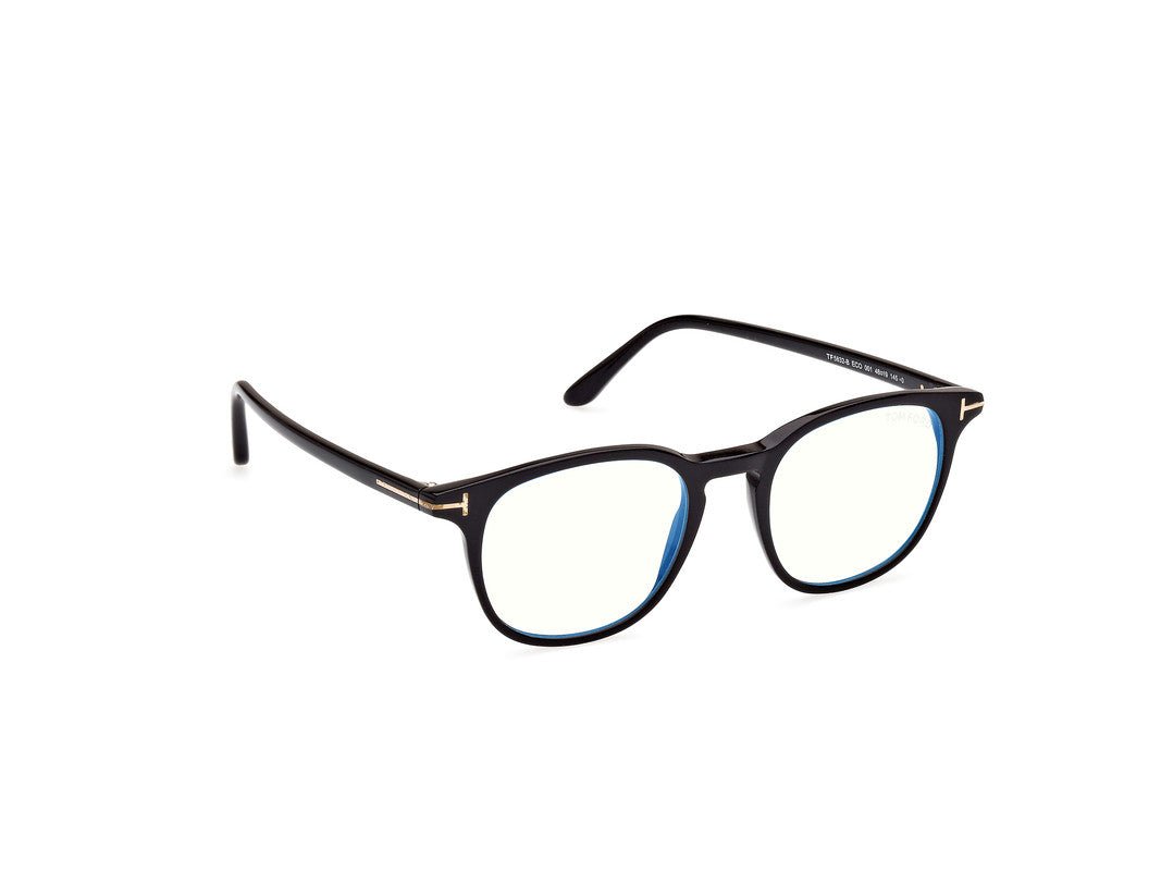 Shiny Black Male Glasses Tom Ford 889214358509 889214358547