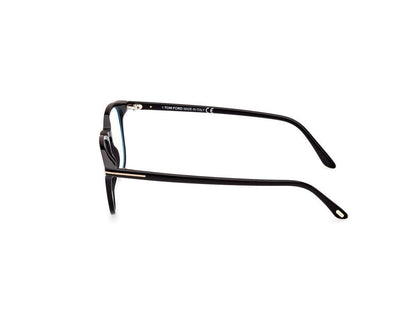Shiny Black Male Glasses Tom Ford 889214358509 889214358547