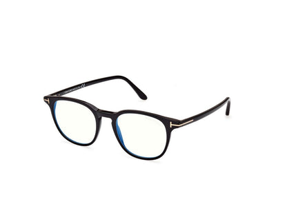 Shiny Black Male Glasses Tom Ford 889214358547 889214358509