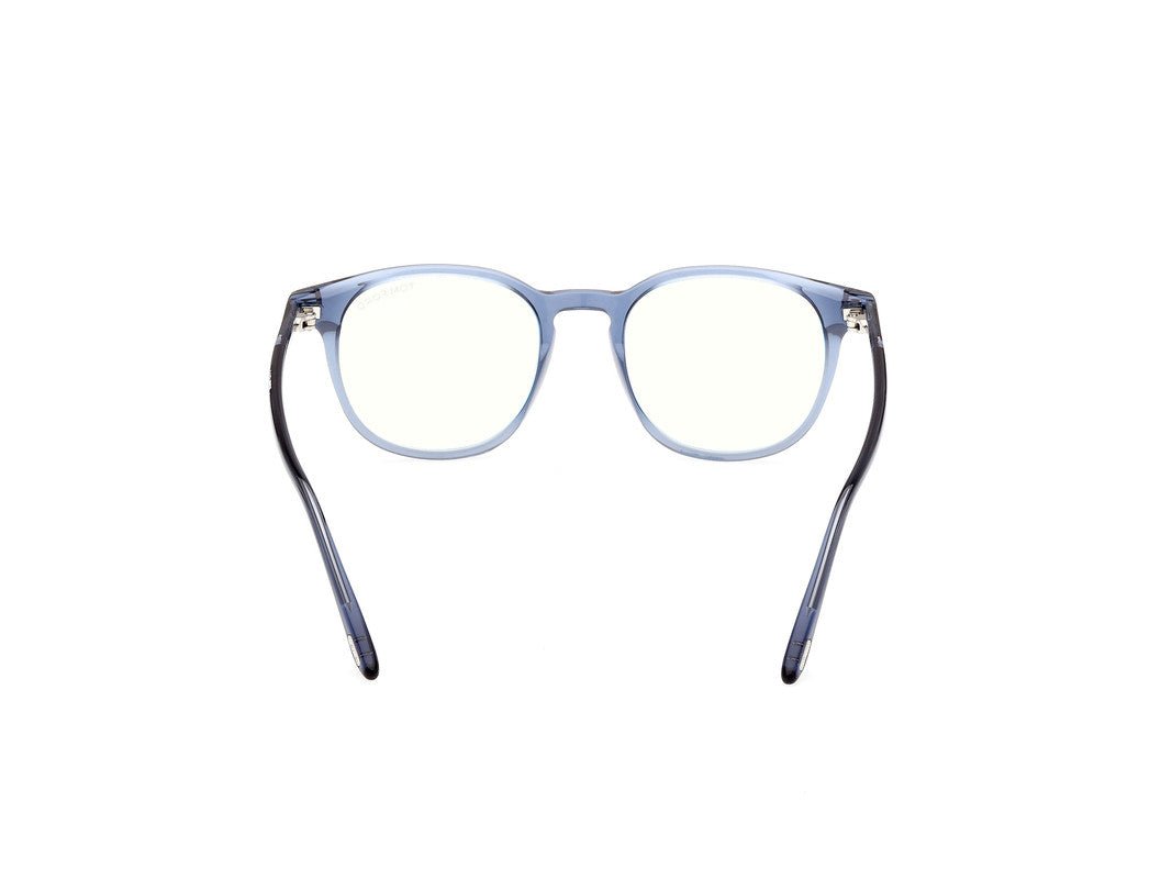 Shiny Blue Male Glasses Tom Ford 889214358578
