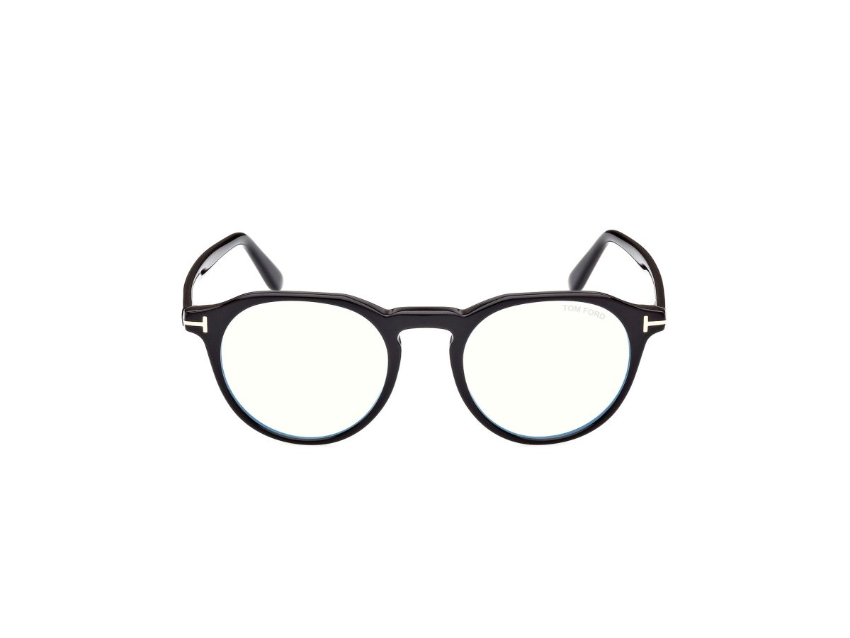 Shiny Black Male Glasses Tom Ford 889214358585