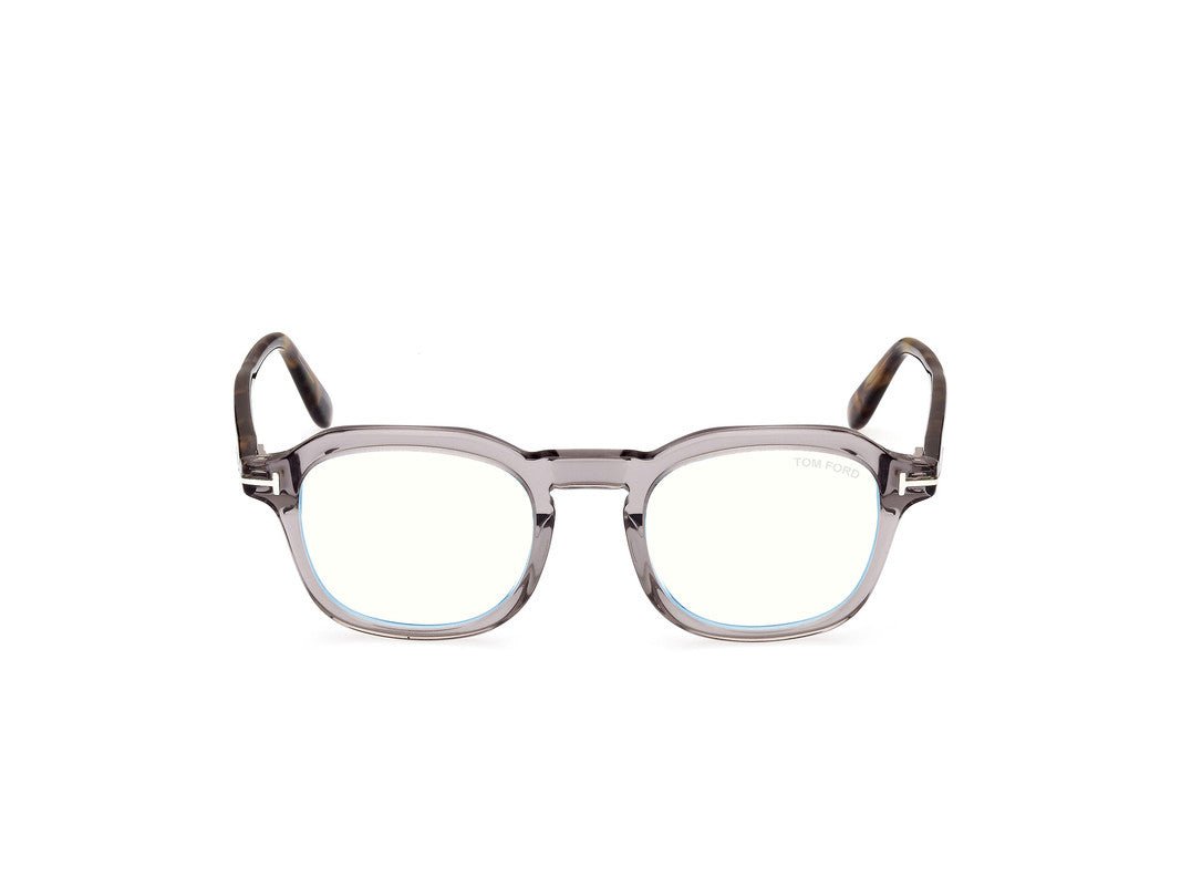 Shiny Grey Male Glasses Tom Ford 889214358721