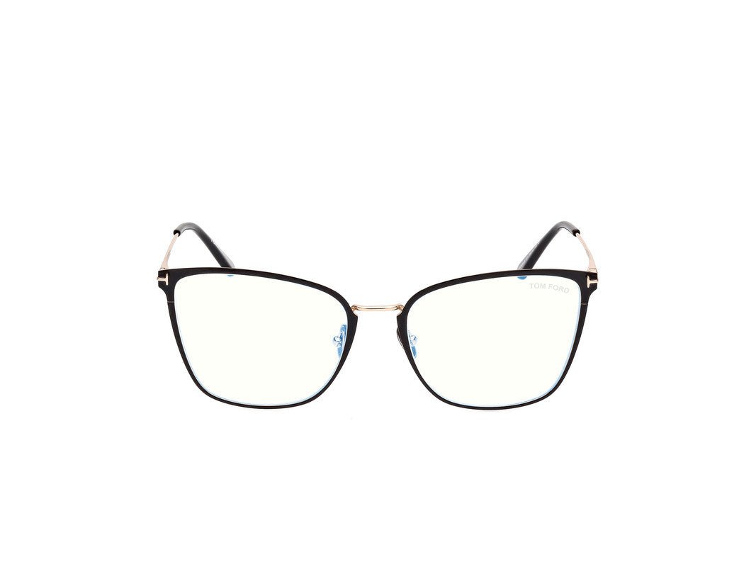 Shiny Black Female Glasses Tom Ford 889214358813