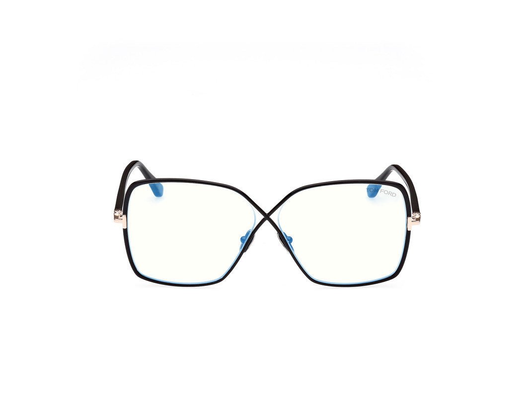 Shiny Black Female Glasses Tom Ford 889214358899