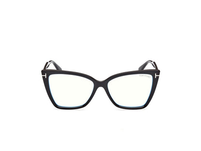 Shiny Black Female Glasses Tom Ford 889214360908