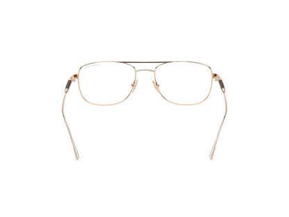 Shiny Rose Gold Male Glasses Tom Ford Private Collection 889214330420