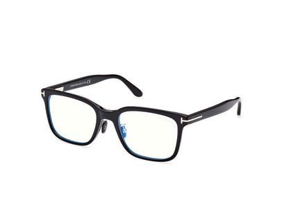 Shiny Black Male Glasses Tom Ford 889214337511