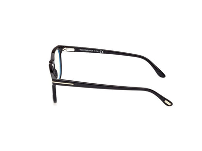 Shiny Black Male Glasses Tom Ford 889214415455 889214415509