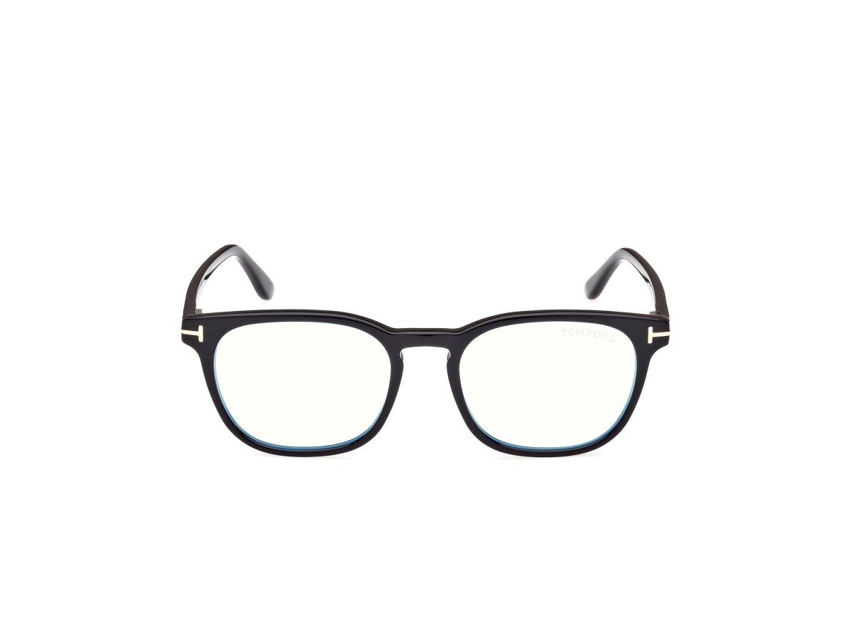 Shiny Black Male Glasses Tom Ford 889214415455 889214415509