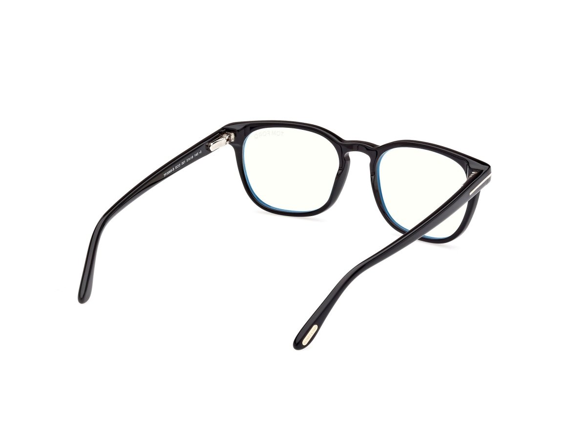 Shiny Black Male Glasses Tom Ford 889214415455 889214415509
