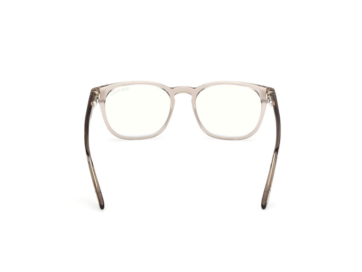 Shiny Light Brown Male Eyeglasses Tom Ford 889214602725