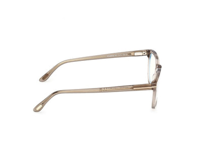 Shiny Light Brown Male Eyeglasses Tom Ford 889214602749