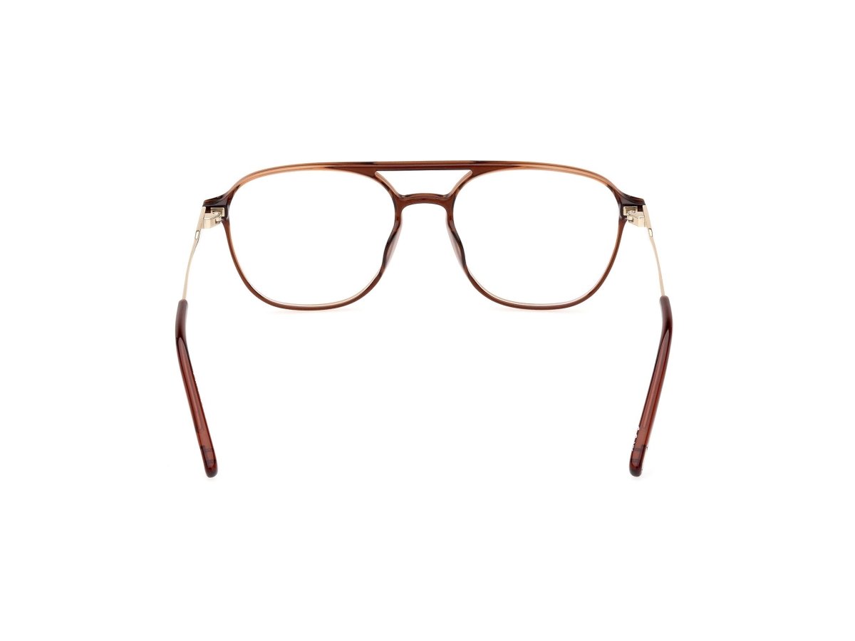 Shiny Dark Brown Male Eyeglasses Tom Ford 889214415752