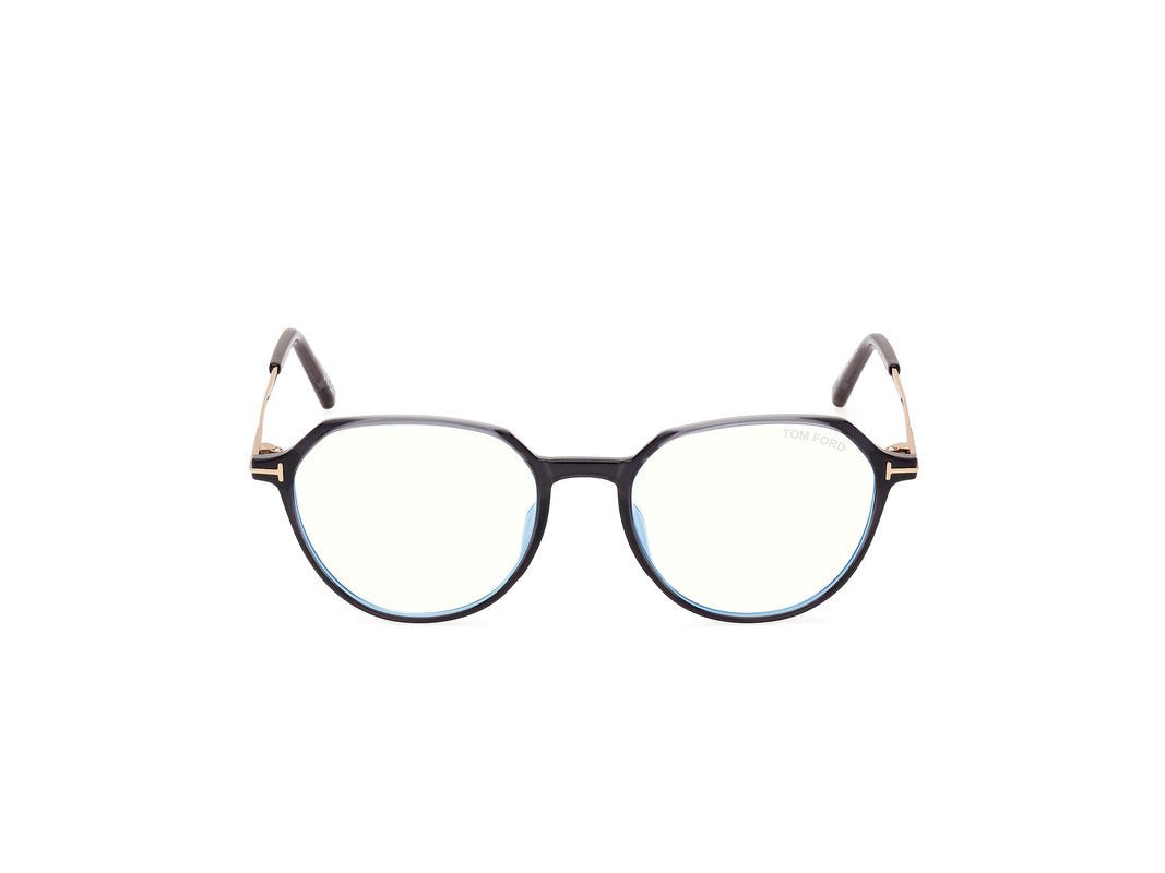Shiny Grey Male Glasses Tom Ford 889214415776
