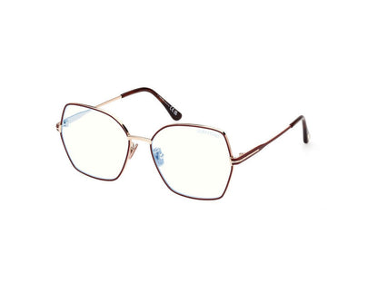 Matte Rose Gold Female Glasses Tom Ford 889214415820