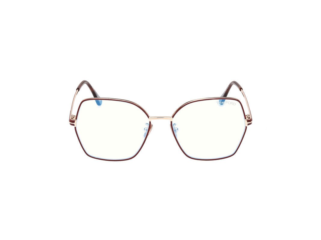 Matte Rose Gold Female Glasses Tom Ford 889214415820