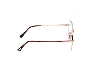 Matte Rose Gold Female Glasses Tom Ford 889214415820