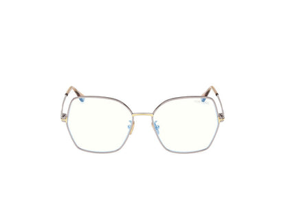 Shiny Light Ruthenium Female Glasses Tom Ford 889214415813