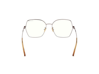 Shiny Light Ruthenium Female Glasses Tom Ford 889214415813