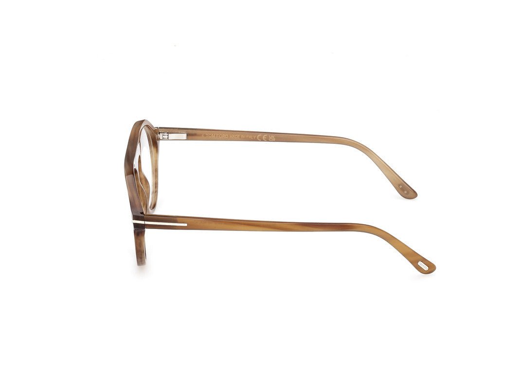 Beige Horn Male Glasses Tom Ford Private Collection 889214417343