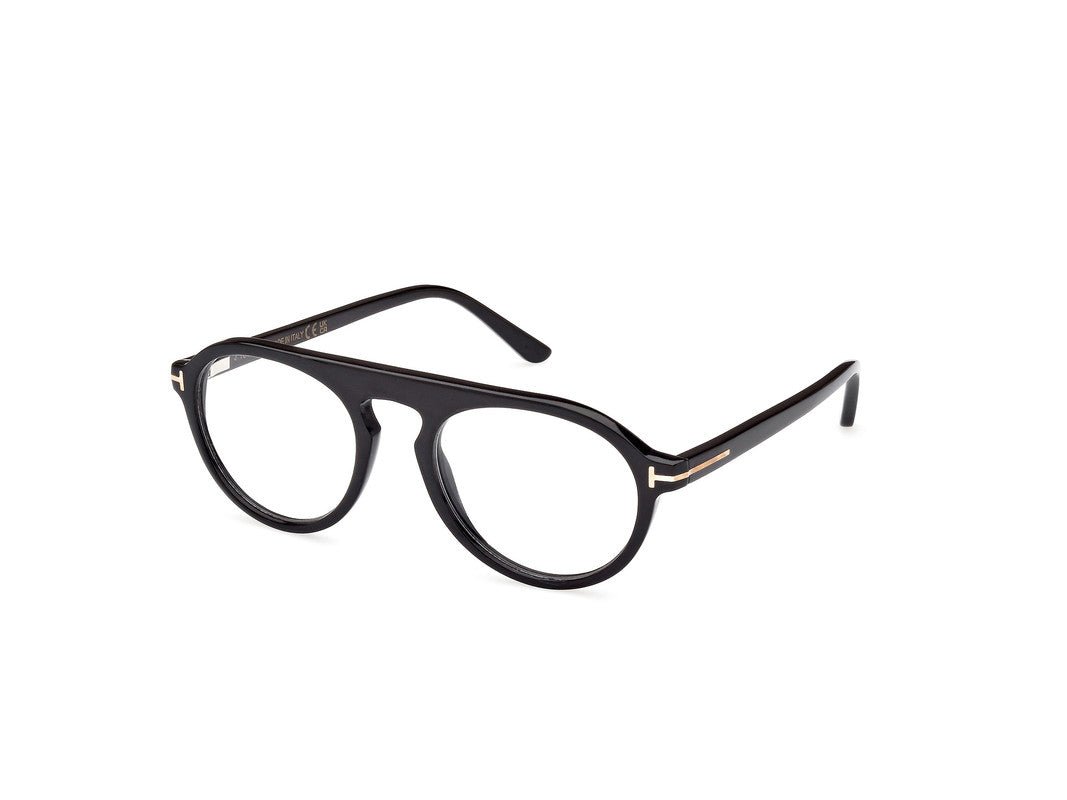 Shiny Black Male Glasses Tom Ford Private Collection 889214417350