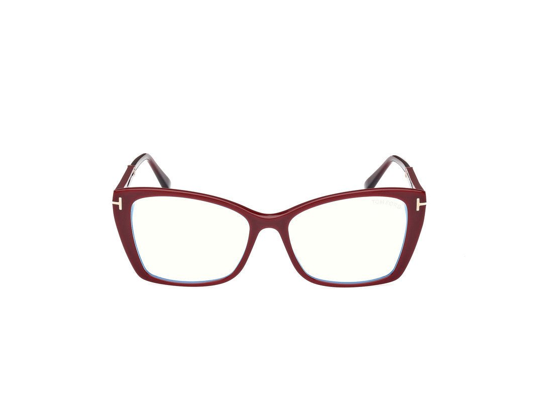 Shiny Bordeaux Female Glasses Tom Ford 889214419071
