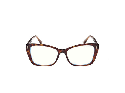 Dark Havana Female Glasses Tom Ford 889214419057