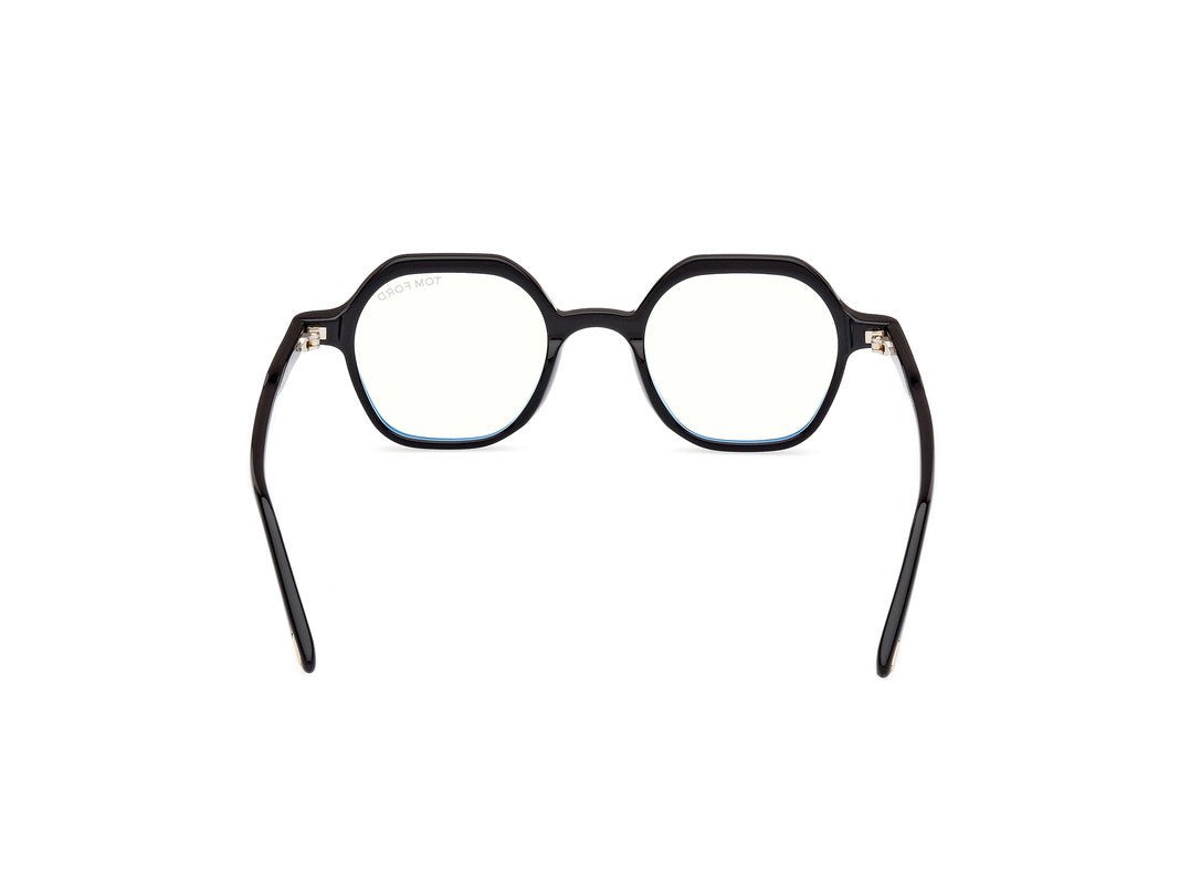 Shiny Black Male Glasses Tom Ford 889214443434