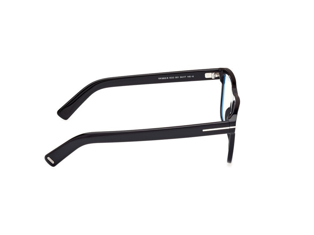 Shiny Black Male Glasses Tom Ford 889214462404