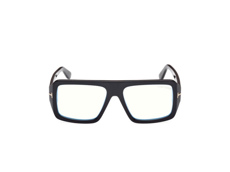 Shiny Black Male Glasses Tom Ford 889214443540