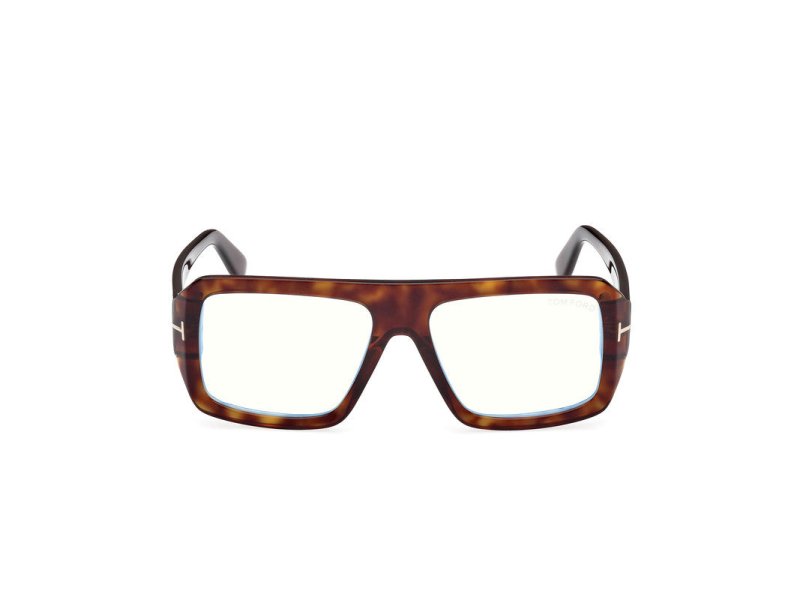 Dark Havana Male Glasses Tom Ford 889214443564