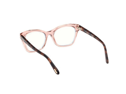 Shiny Light Pink Female Glasses Tom Ford 889214456502