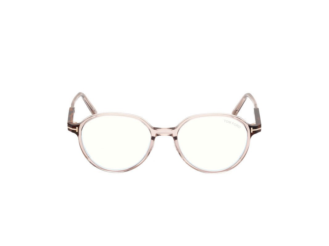Shiny Light Brown Female Glasses Tom Ford 889214443823