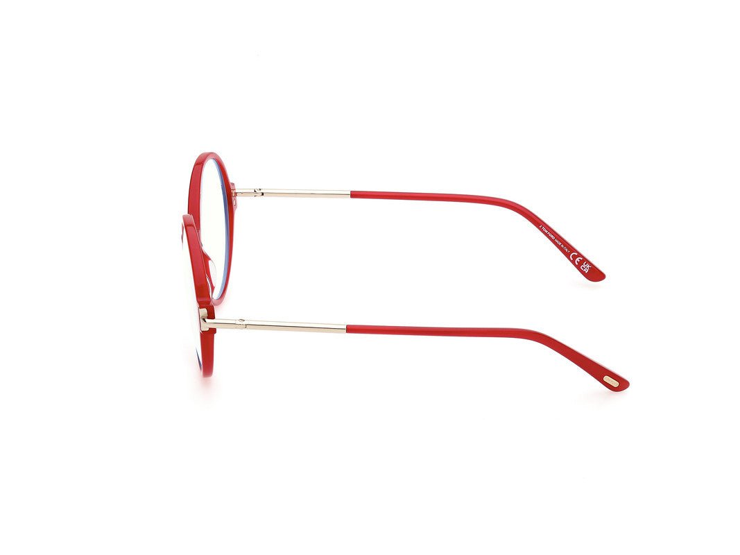 Shiny Light Red Female Glasses Tom Ford 889214443984